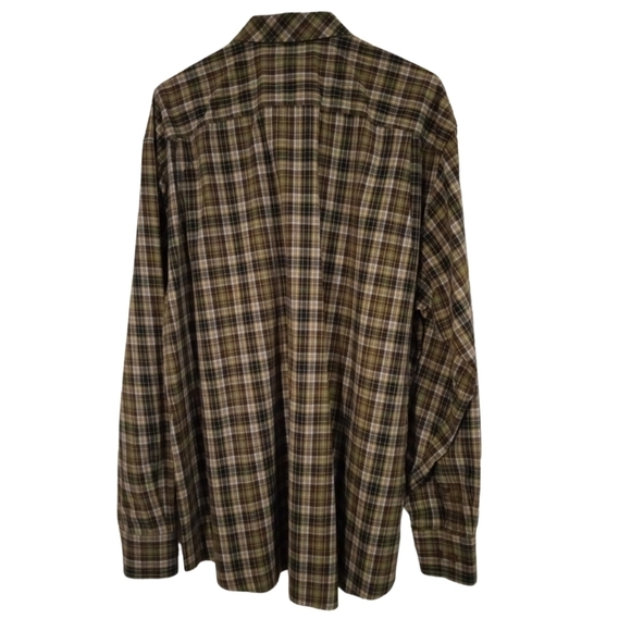 Saltaire Button Down Shirt Collared Pocketed Long Sleeve Business Casual XXL - Picture 9 of 12